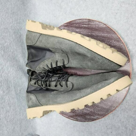 Sorel Caribou Chukka Boots Waterproof Gray Suede Men's Size 14 - Picture 12 of 12